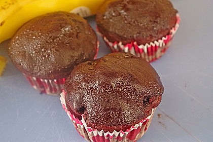 Schoko - Bananen - Muffins 20