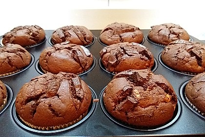 Schoko - Bananen - Muffins 1