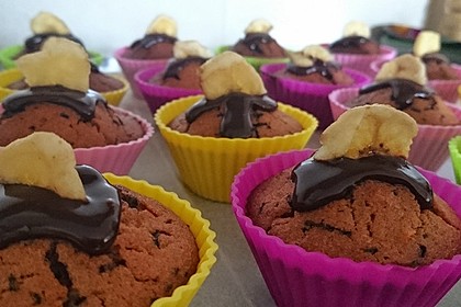 Schoko - Bananen - Muffins 3