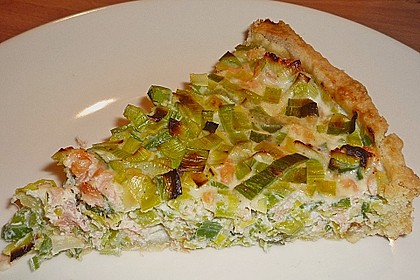 Lachs - Lauch - Quiche 2