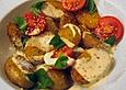 Bratkartoffelsalat mit Basilikum