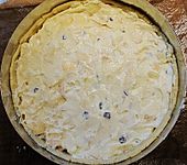 Apfel - K&auml;sekuchen (Bild)
