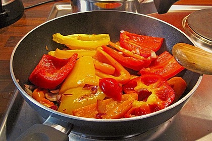 &Uuml;berbackene Paprika