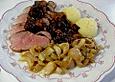 Entenbrust mit Pflaumensauce