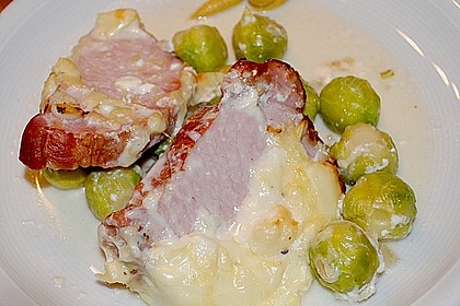 Rosenkohl - Kasseler - Auflauf 9