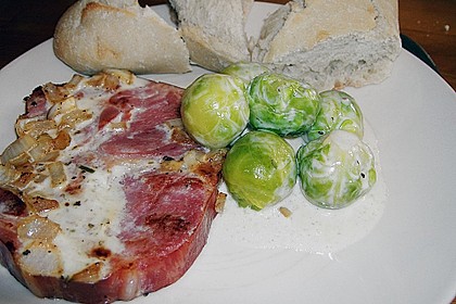 Rosenkohl - Kasseler - Auflauf 13