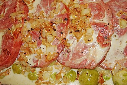 Rosenkohl - Kasseler - Auflauf 15