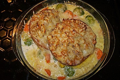 Rosenkohl - Kasseler - Auflauf 26