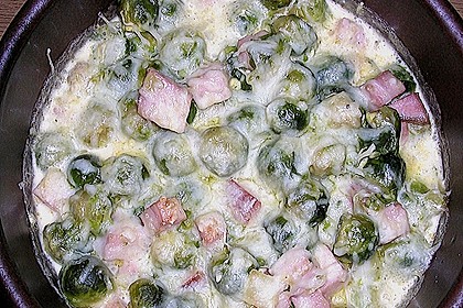 Rosenkohl - Kasseler - Auflauf 23