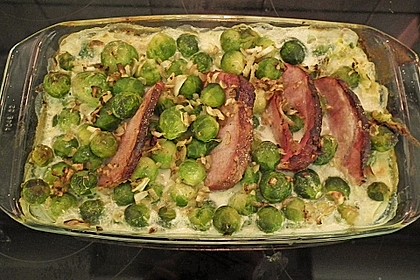 Rosenkohl - Kasseler - Auflauf 20