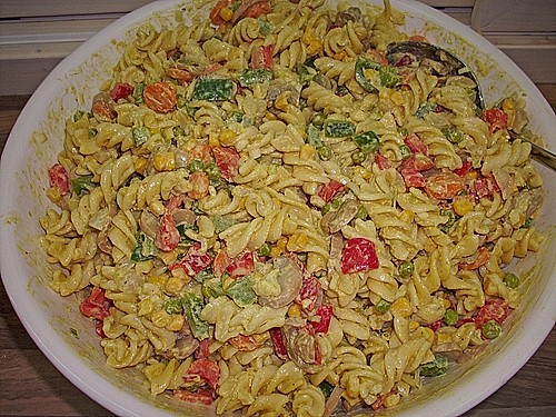 Angies Nudelsalat (Rezept mit Bild) von angie17 | Chefkoch.de