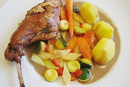 Rotwein - Kaninchen