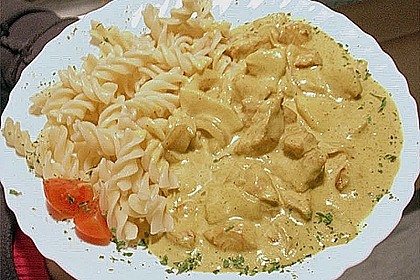 Hähnchen - Curry mit Äpfeln 6