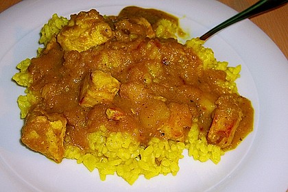 Hähnchen - Curry mit Äpfeln 3