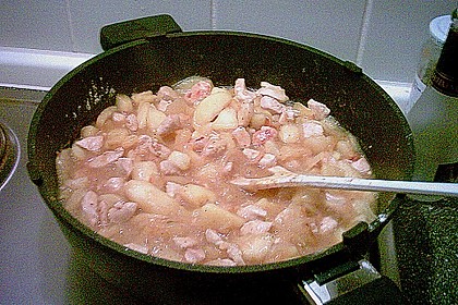 Hähnchen - Curry mit Äpfeln 8