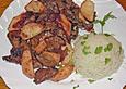 Leber - Apfel - Ragout