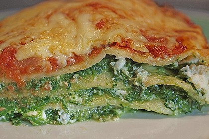 Spinat - Feta - Lasagne 7