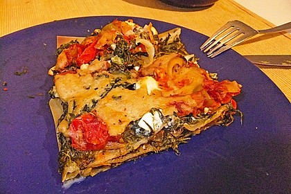 Spinat - Feta - Lasagne 11