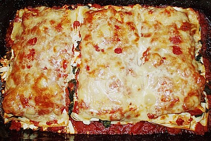 Spinat - Feta - Lasagne 4