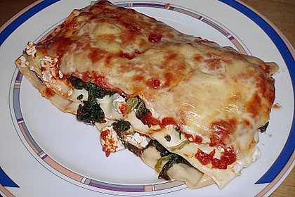 Spinat - Feta - Lasagne 5