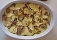 Kartoffelgratin mit Steinpilzsahne