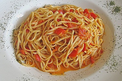 Fruchtige Paprika - Rahm - Soße 1