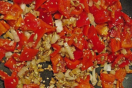 Fruchtige Paprika - Rahm - Soße 20