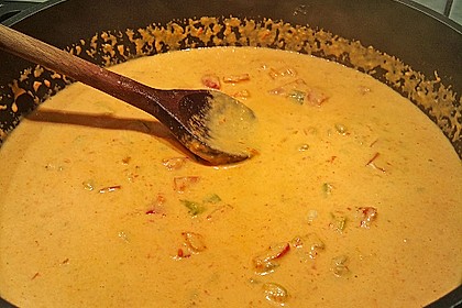 Fruchtige Paprika - Rahm - Soße 16