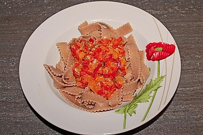 Fruchtige Paprika - Rahm - Soße 9