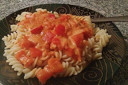 Fruchtige Paprika - Rahm - Soße 18