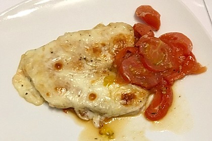 Putenschnitzel mit Mozarella 5