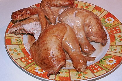 Asiatisches F&uuml;nf - Kr&auml;uter - R&auml;ucherhuhn 10