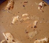 H&auml;hnchenbrust mit Champignon - Sauce (Bild)