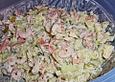 Lachs - Kartoffel - Shrimps Salat