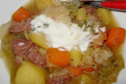 Spitzkohl - M&ouml;hren Eintopf 4