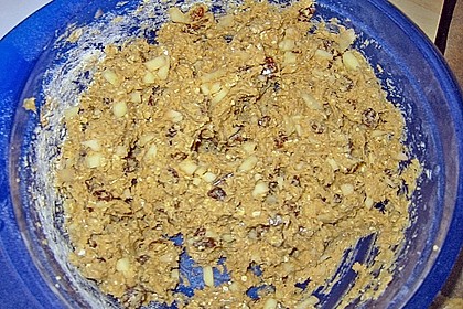 Apfel - Rum - Rosinen Cookies 15