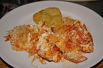 Überbackenes Sauerkraut 2