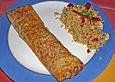 Pikant gef&uuml;llter Hackfleischstrudel