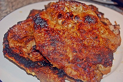 SABO - Nackensteaks in Honig Knoblauch Marinade 3