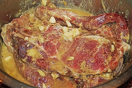 SABO - Nackensteaks in Honig Knoblauch Marinade 6