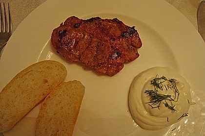 SABO - Nackensteaks in Honig Knoblauch Marinade 8