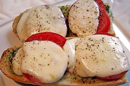 Mozzarella - Baguettes &uuml;berbacken 9