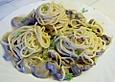 Tagliatelle in Pilz - Sahne - So&szlig;e
