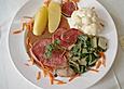Rinderzunge mit Champignon - Madeiraso&szlig;e