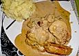 Schweinefilet in Sahnesauce