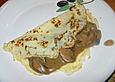 Pfannkuchen mit Pilzf&uuml;llung