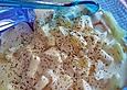 Eiersalat mit Schinken und Ananas