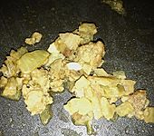 Hackfleisch (Faschiertes) im Bl&auml;tterteig (Bild)