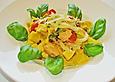 Tagliatelle mit Lachs - Sahneso&szlig;e