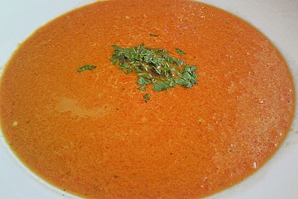 Paprikacremesuppe